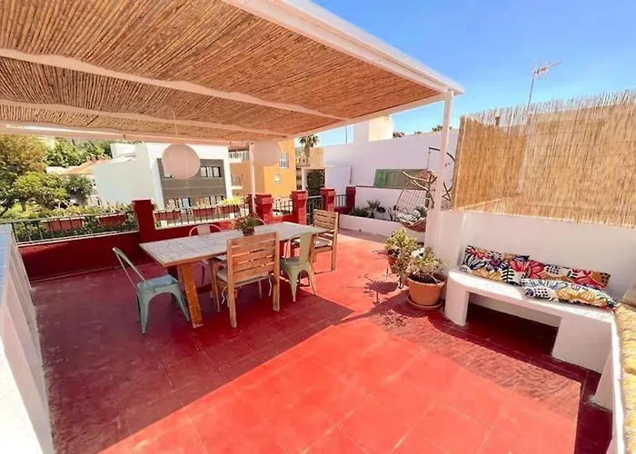 Andalusian House - Beach At 85 Meters - Terrace